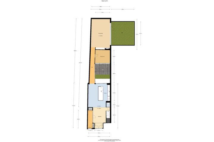 Plattegrond – Prinsengracht 800 C, Amsterdam