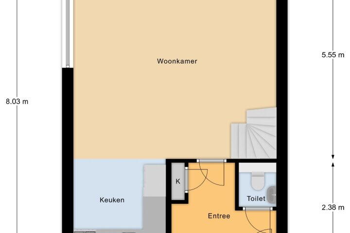 Plattegrond – Prinsenhof 1, Zundert