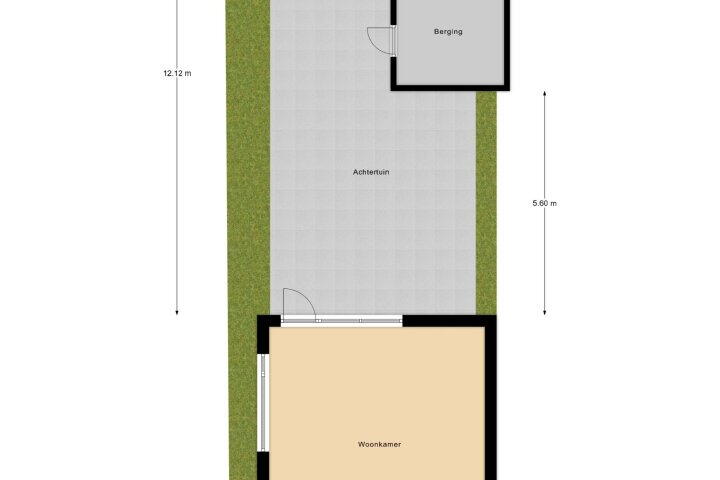 Plattegrond – Prinsenhof 1, Zundert
