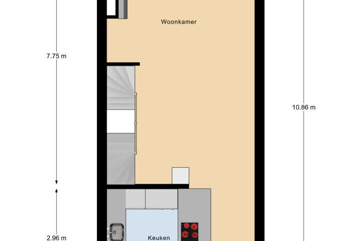 Plattegrond – Prinsenlaan 29, Middelburg