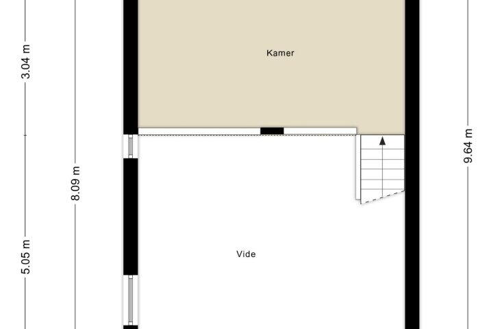 Plattegrond – Prinsenweg 11 K, Molenhoek
