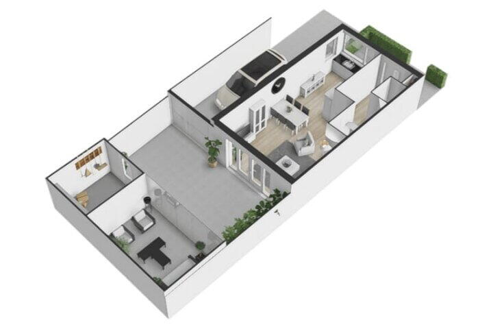 Plattegrond – Prinses Amaliahof 12, Leersum
