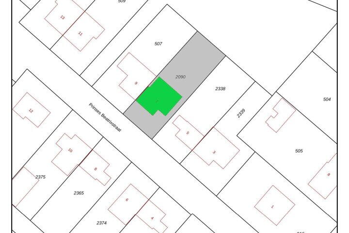 Plan – Prinses Beatrixstraat 7, Vledder