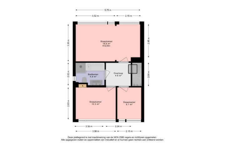 Plattegrond – Prinses Irenelaan 13, Voorburg