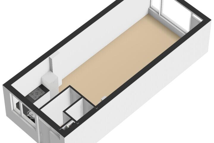 Plattegrond – Prinses Irenestraat 44, Moordrecht