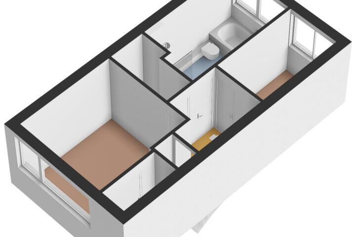 Plattegrond – Prinses Irenestraat 44, Moordrecht