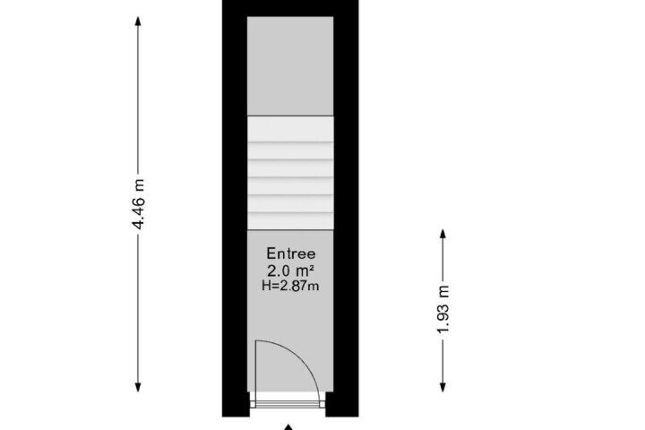 Plattegrond – Prinsesseweg 48 A, Groningen