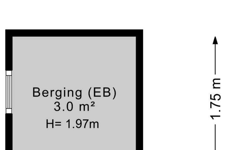 Plattegrond – Prinsesseweg 48 A, Groningen