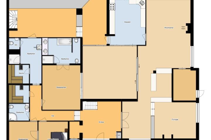 Plattegrond – Prins Johan Frisolaan 10, Badhoevedorp