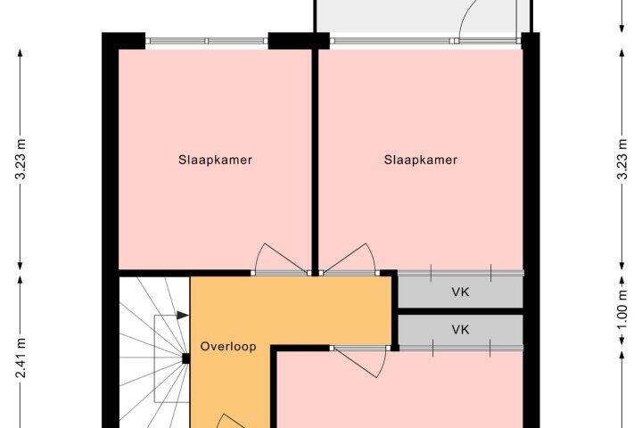 Plattegrond – Prins Mauritssingel 6, Nieuwerkerk aan den Ijssel