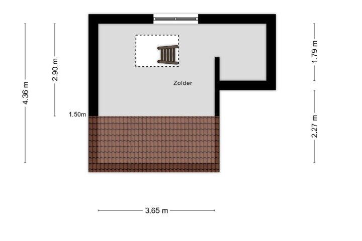 Plattegrond – Professor Schrijnenstraat 1, Nijmegen