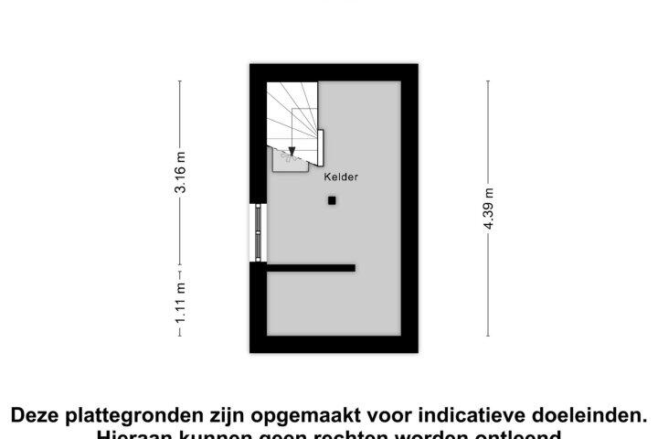 Plattegrond – Professor Schrijnenstraat 1, Nijmegen