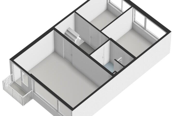 Plattegrond – Prof. Lorentzlaan 11, Amstelveen