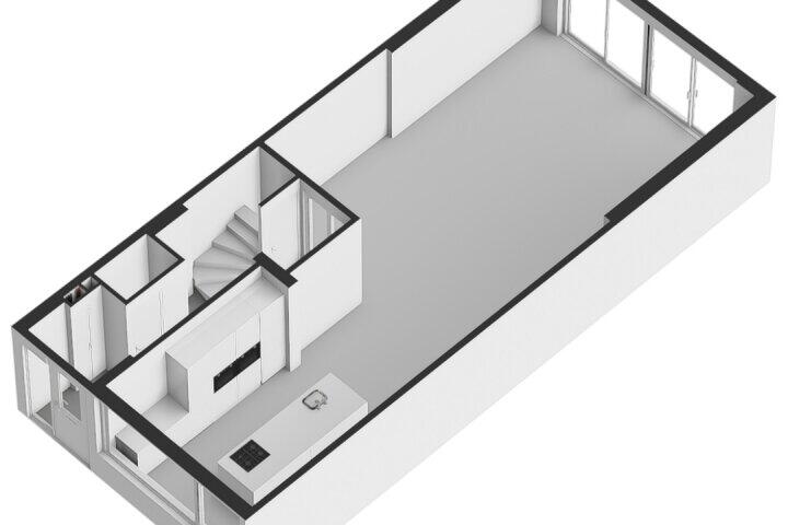 Plattegrond – Prof. Lorentzlaan 11, Amstelveen