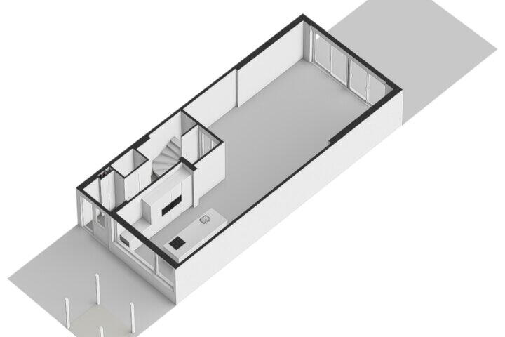 Plattegrond – Prof. Lorentzlaan 11, Amstelveen
