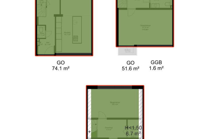 Plattegrond – Prof. Lorentzlaan 11, Amstelveen