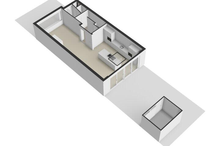 Plattegrond – Prof. Lorentzlaan 54, Amstelveen