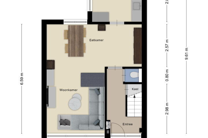 Plan – Prunuslaan 12, Roosendaal