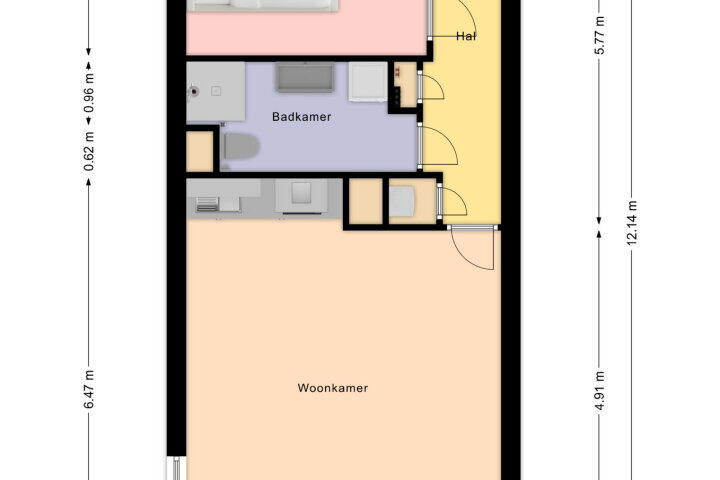 Plattegrond – Putstraat 20, Eygelshoven