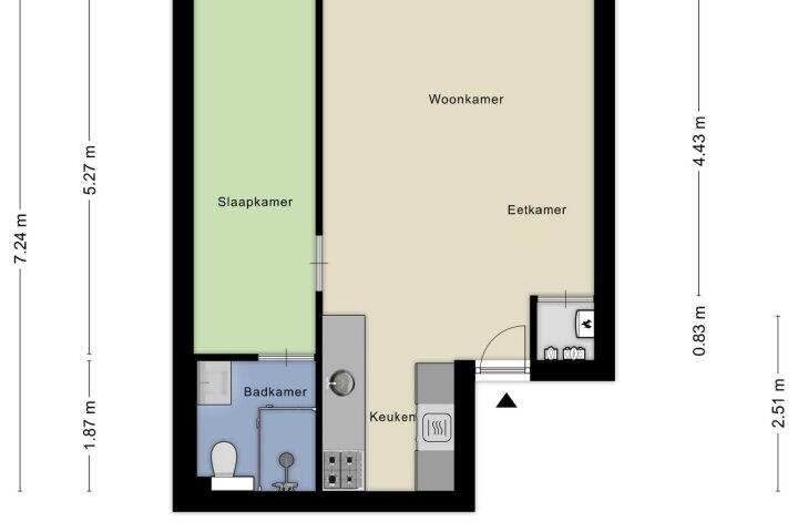 Plan – Quellijnstraat 56 2, Amsterdam