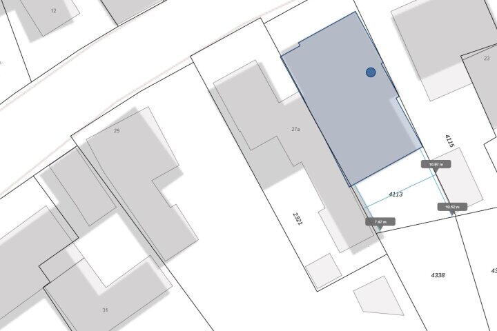 Plattegrond – Raadhuisstraat 27, Hulsberg