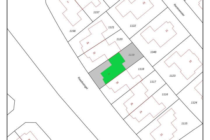 Plattegrond – Raadssingel 30, Steenwijk