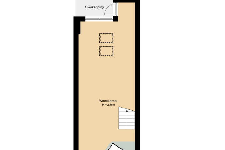Plattegrond – Raam 57, Gouda