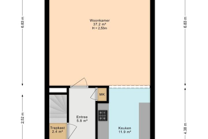 Plan – Regenboogforelvijver 6, Den Haag