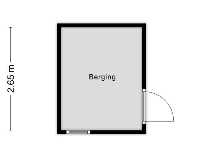 Plattegrond – Reguliersstraat 56, Beverwijk