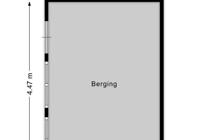 Plattegrond – Reijerskoop 79, Boskoop