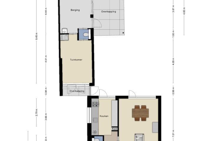 Plattegrond – Reinaartsingel 99, Maastricht