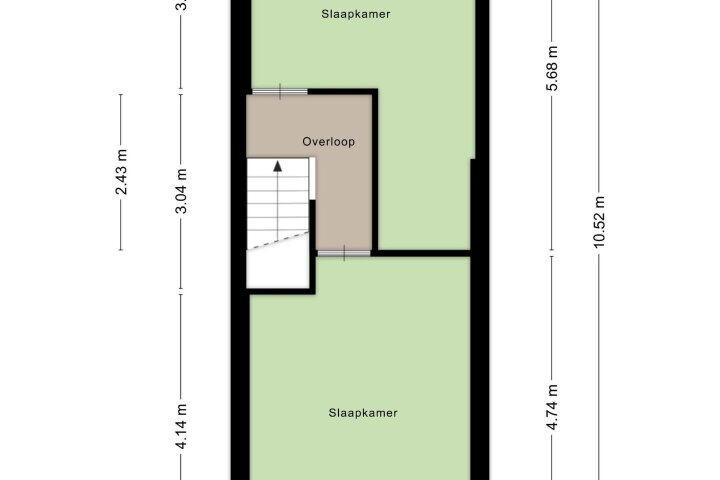 Plattegrond – Rembrandtstraat 1, Delft