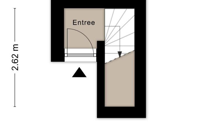 Plattegrond – Rembrandtstraat 1 B3, Delft