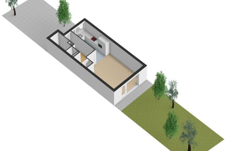 Plattegrond – Remmersteinpad 13, Almere