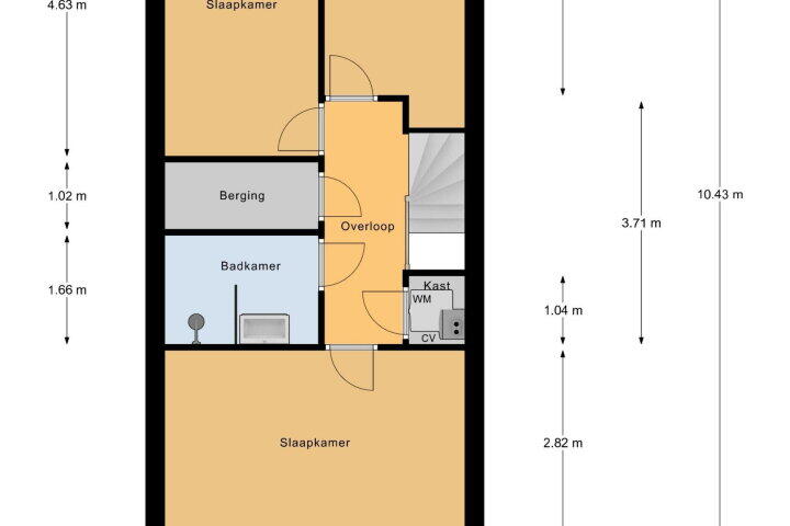 Plan – Remmersteinpad 5, Almere