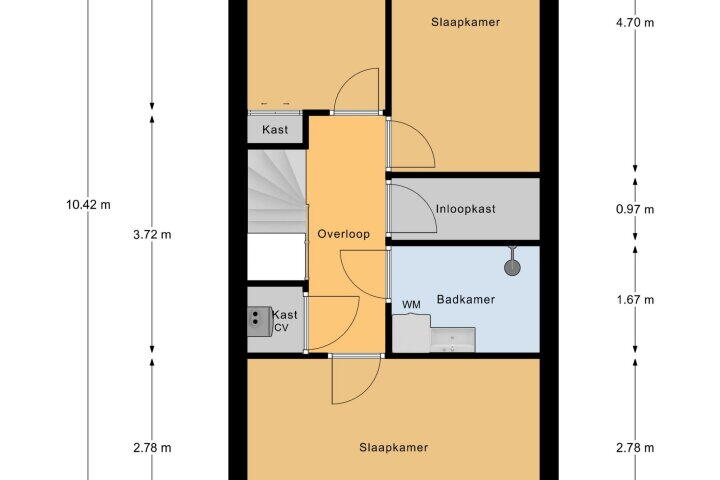 Plattegrond – Remmersteinpad 7, Almere