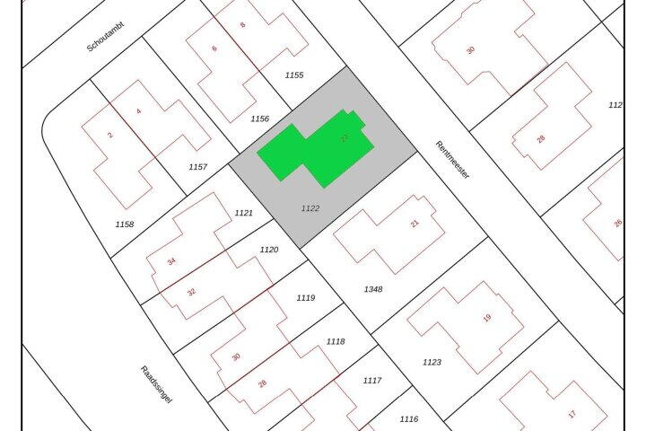 Plattegrond – Rentmeester 23, Steenwijk