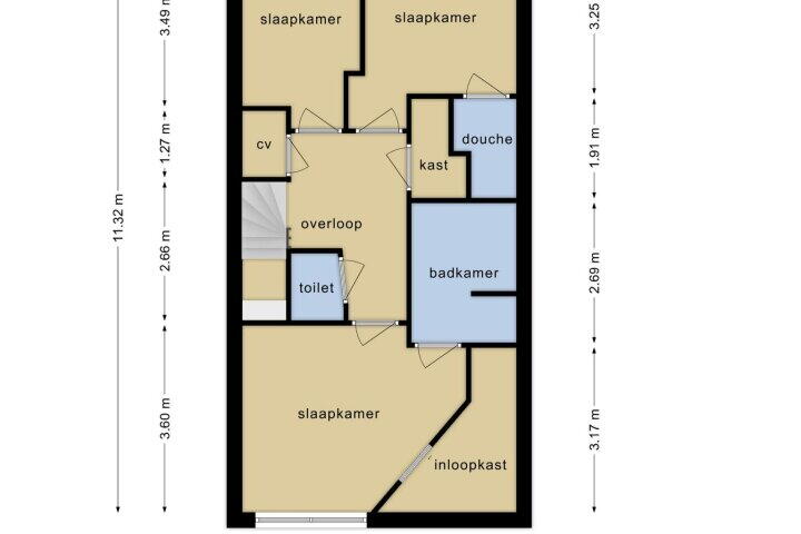Plattegrond – Renzo Pianolijn 31, Zoetermeer