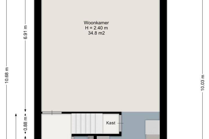 Plattegrond – Reudinkstraat 41, Enschede