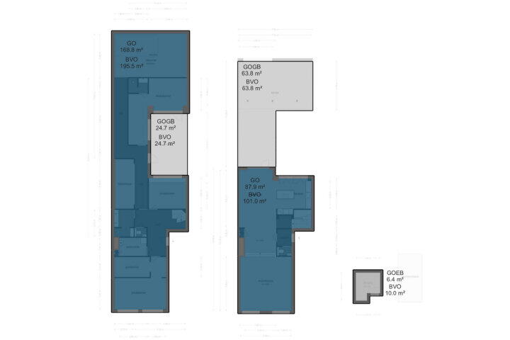Plattegrond – Revaleiland 406, Amsterdam