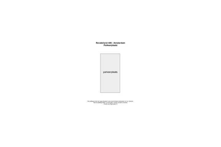 Plattegrond – Revaleiland 406, Amsterdam