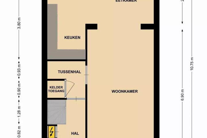 Plattegrond – Ridderstraat 3, Landgraaf