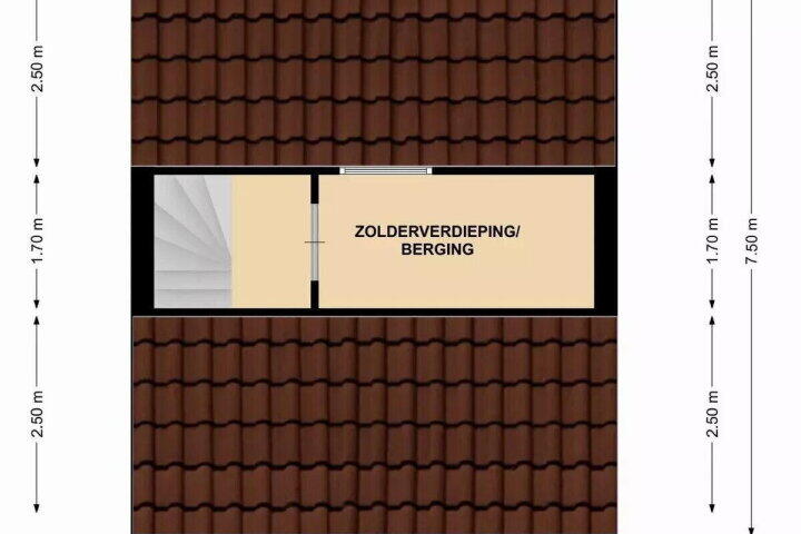 Plattegrond – Ridderstraat 3, Landgraaf