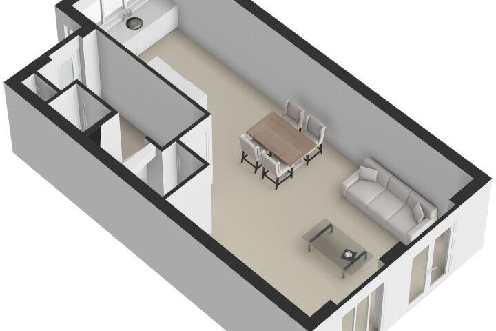 Plattegrond – Rie Mastenbroekhof 17, Arnhem