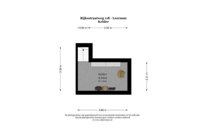 Plattegrond – Rijksstraatweg 118, Leersum