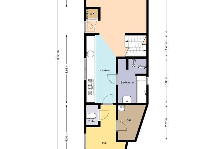 Plattegrond – Rijksweg 160, Jirnsum