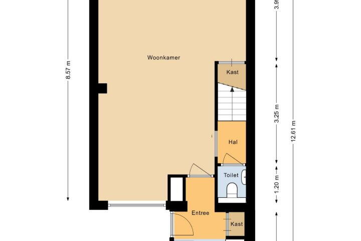 Plattegrond – Rijn 9, Heerhugowaard