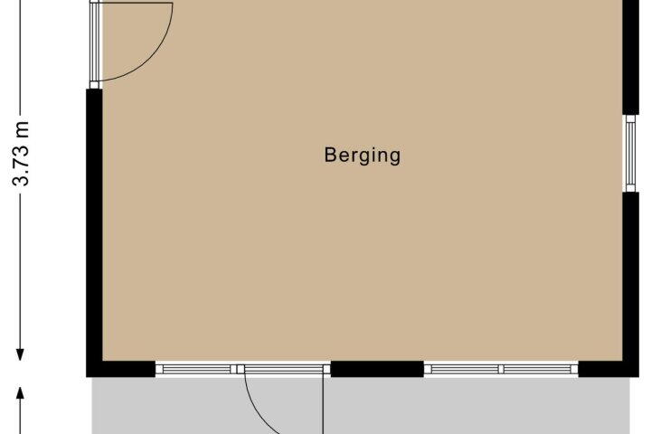 Plattegrond – Rijn 9, Heerhugowaard
