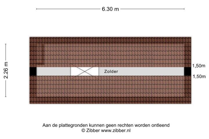 Plattegrond – Rijneveld 18, Boskoop