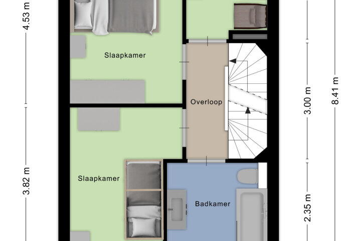 Plattegrond – Rijtuigweg 30 A, Bergen op Zoom
